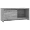 vidaXL telerialus, hall Sonoma tamm, 90 x 35 x 40 cm, tehispuit