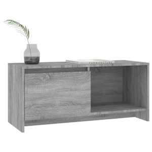 TV skříňka šedá sonoma 90 x 35 x 40 cm kompozitní dřevo - obrázek 4
