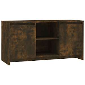 TV skříňka kouřový dub 102 x 37,5 x 52,5 cm kompozitní dřevo - obrázek 2