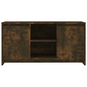 TV skříňka kouřový dub 102 x 37,5 x 52,5 cm kompozitní dřevo - obrázek 3
