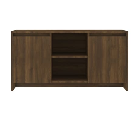 vidaXL Televizoriaus spintelė, ruda ąžuolo, 102x37,5x52,5cm, mediena