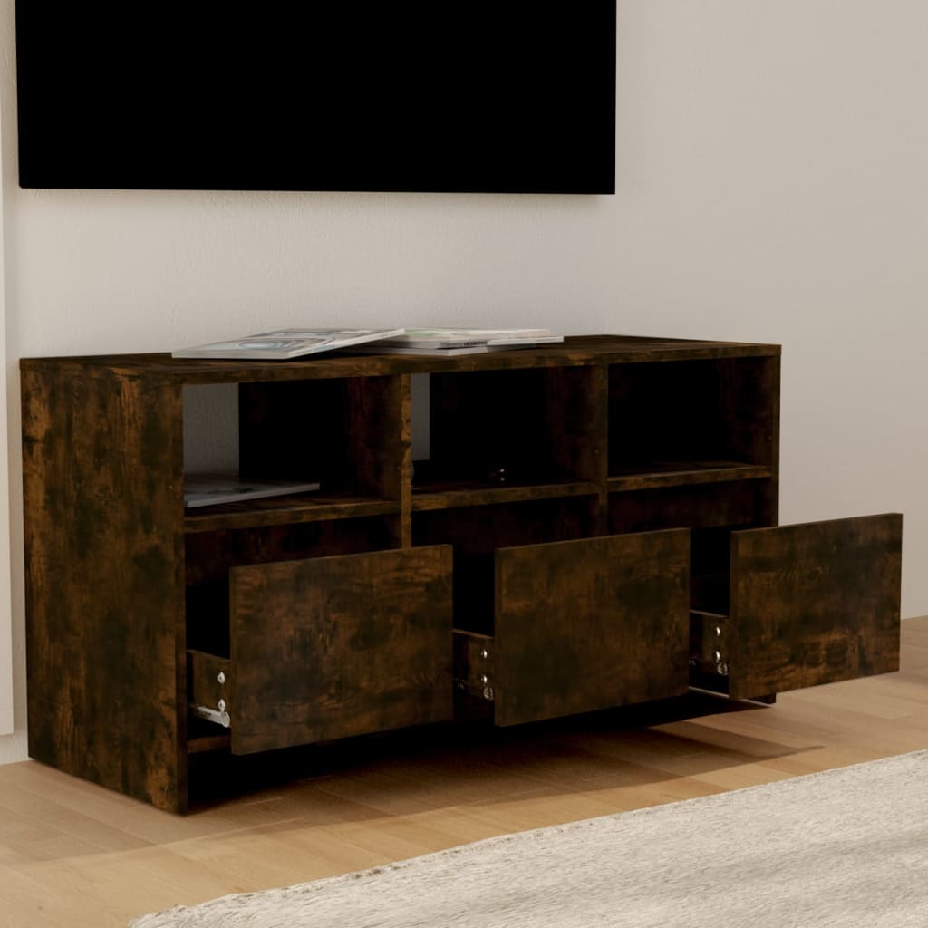 

vidaXL Tv-meubel 102x37,5x52,5 cm spaanplaat gerookt eikenkleurig
