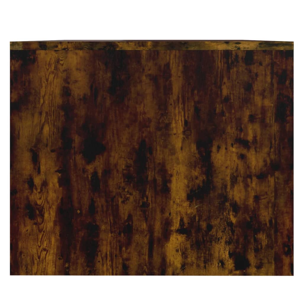 Füstös tölgyszínű forgácslap dohányzóasztal 90 x 50 x 41,5 cm 