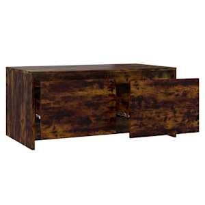 Konferenční stolek kouřový dub 90x50x41,5 cm kompozitní dřevo - obrázek 7