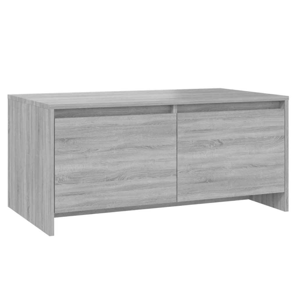 vidaXL Konferenční stolek šedý sonoma 90x50x41,5 cm kompozitní dřevo