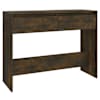 vidaXL konsoollaud, suitsutatud tamm, 100x35x76,5 cm, tehispuit