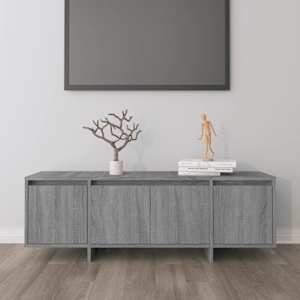 TV skříňka šedá sonoma 120 x 30 x 40,5 cm dřevotříska - obrázek 1