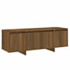 vidaXL telerikapp, pruun tamm, 120x30x40,5 cm, tehispuit