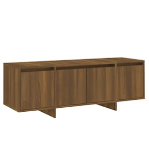TV skříňka hnědý dub 120 x 30 x 40,5 cm kompozitní dřevo - obrázek 2