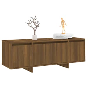 TV skříňka hnědý dub 120 x 30 x 40,5 cm kompozitní dřevo - obrázek 4