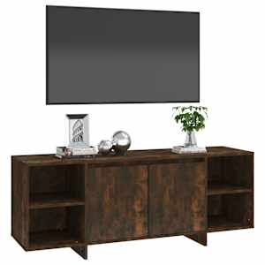 TV stolek kouřový dub 130 x 35 x 50 cm dřevotříska - obrázek 4