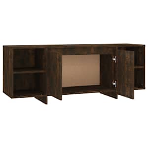 TV stolek kouřový dub 130 x 35 x 50 cm dřevotříska - obrázek 6