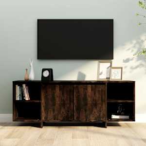 TV stolek kouřový dub 130 x 35 x 50 cm dřevotříska - obrázek 1
