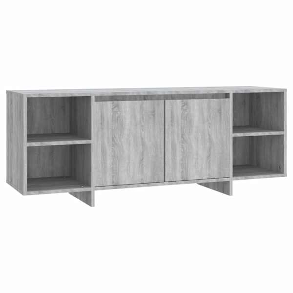 vidaXL telerialus, hall Sonoma tamm, 130 x 35 x 50 cm, puitlaastplaat