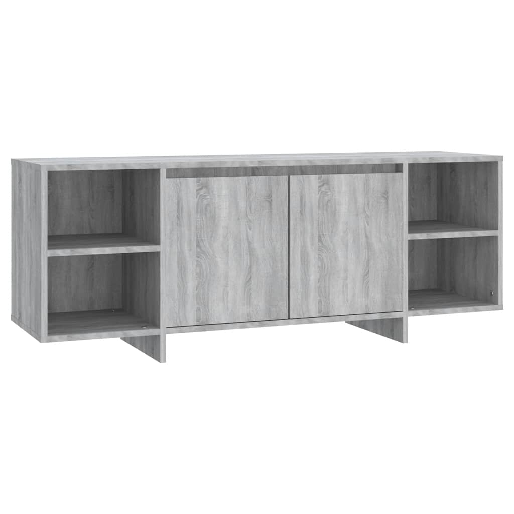 E-shop vidaXL TV skrinka sivý dub sonoma 130x35x50 cm drevotrieska