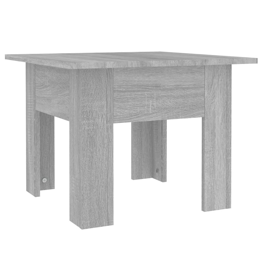 Photos - Coffee Table VidaXL  Gray Sonoma 21.7"x21.7"x16.5" Engineered Wood 