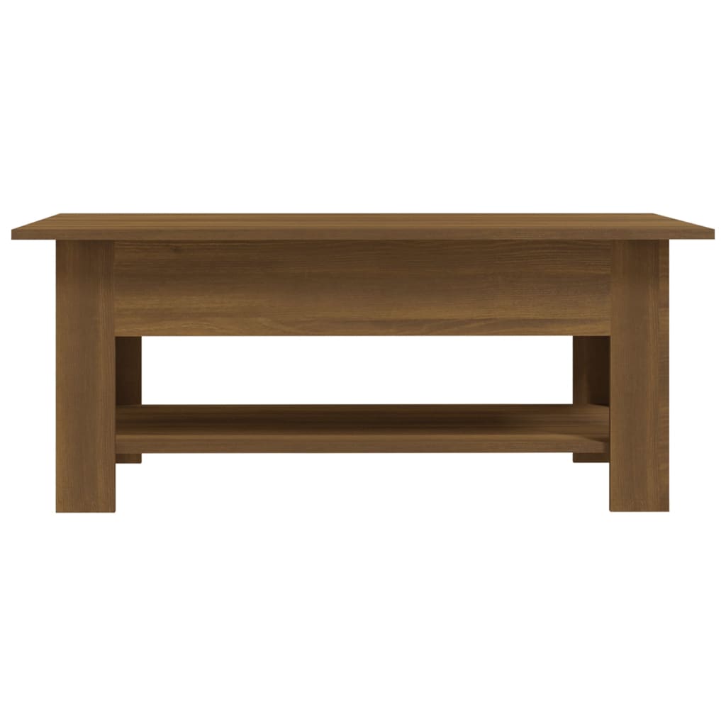 

vidaXL Salontafel 102x55x42 cm spaanplaat bruineikenkleurig