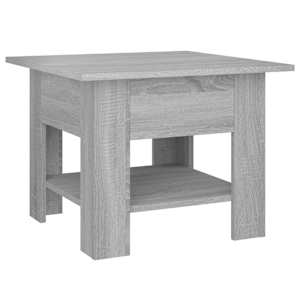 Konferenční stolek šedý sonoma 55 x 55 x 42 cm dřevotříska - obrázek 2