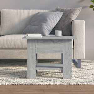 vidaXL Couchtisch Grau Sonoma 55x55x42 cm Holzwerkstoff