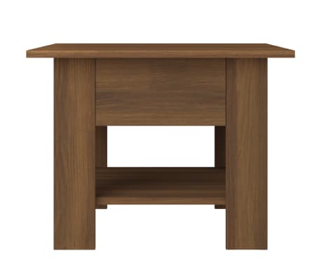 vidaXL Couchtisch Braun Eichen-Optik 55x55x42 cm Holzwerkstoff