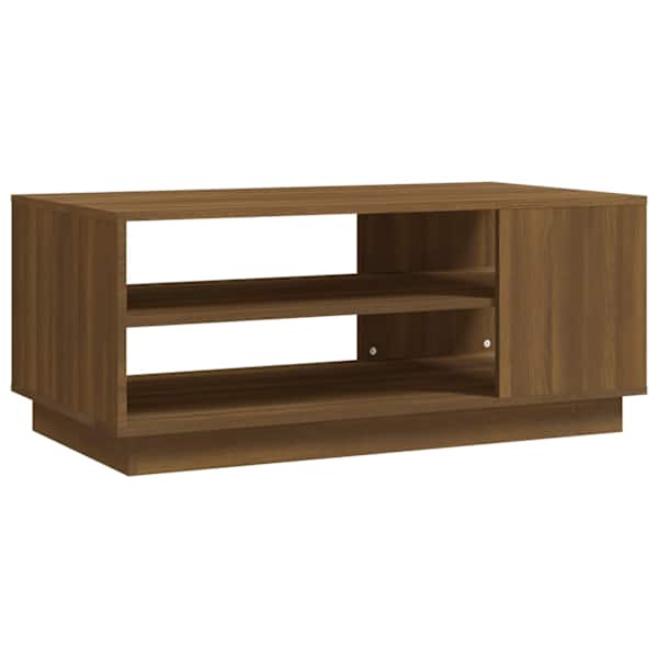 vidaXL kohvilaud, pruun tamm, 102x55x43 cm, tehispuit