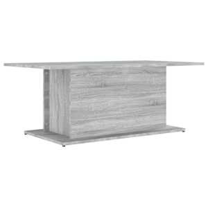 vidaXL kohvilaud, hall Sonoma tamm, 102x55,5x40 cm, tehispuit