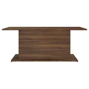 Konferenční stolek hnědý dub 102x55,5x40 cm kompozitní dřevo - obrázek 4