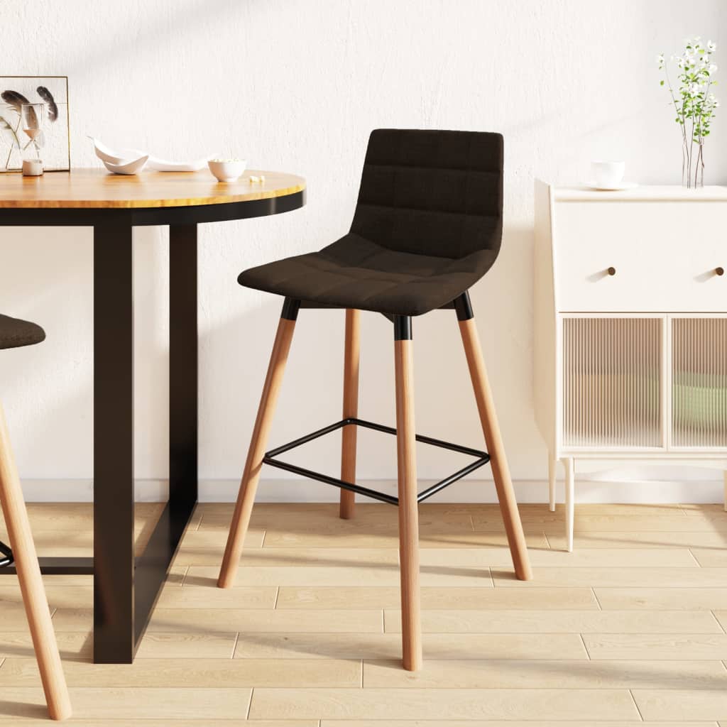 Tabouret de bar Marron Tissu