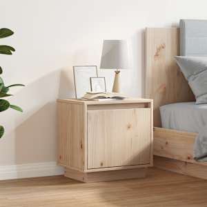 vidaXL Bedside Cabinet 40x30x40 cm Solid Wood Pine