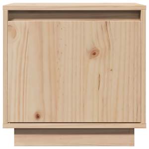 vidaXL Nattbord 2 stk 40x30x40 heltre furu