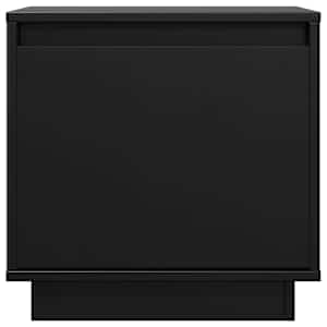 vidaXL Nattbord 2 stk 40x30x40 heltre furu svart