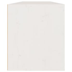 Nástěnné skříňky 2 ks bílé 60 x 30 x 35 cm masivní borové dřevo - obrázek 7