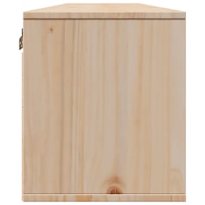 Nástěnné skříňky 2 ks 80 x 30 x 35 cm masivní borové dřevo - obrázek 8