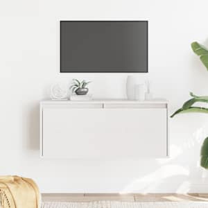 Stenska omarica bela 80x30x35 cm trdna borovina