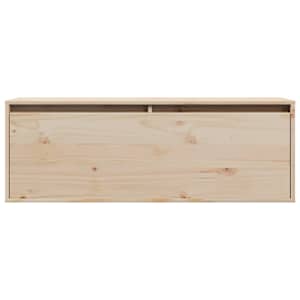 Nástěnná skříňka 100 x 30 x 35 cm masivní borové dřevo - obrázek 5