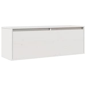 vidaXL seinakapid 2 tk valge 100x30x35 cm, m&auml;nnipuit