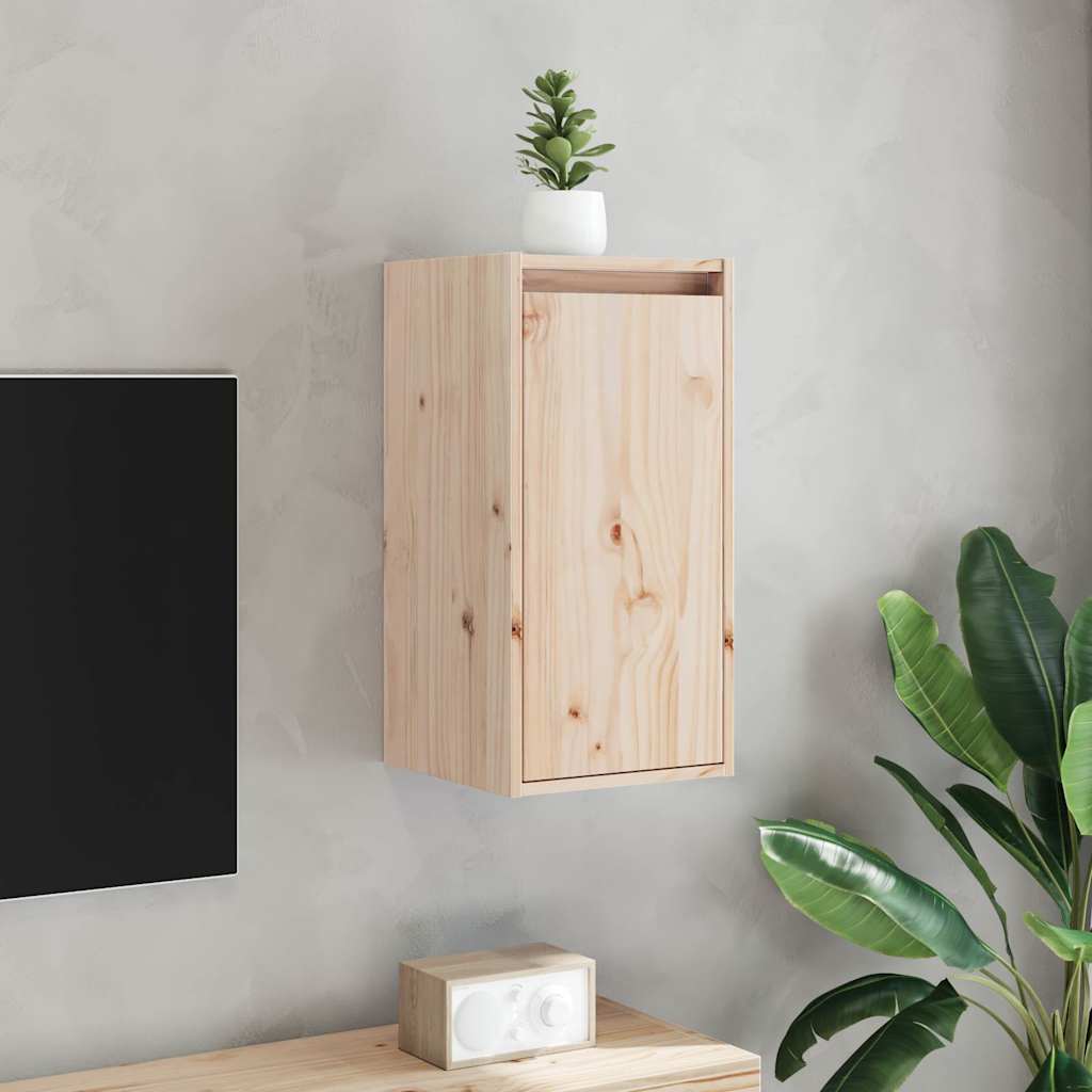 vidaXL Szafka �cienna, 30x30x60 cm, lite drewno sosnowe