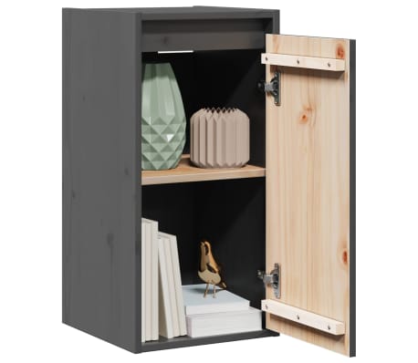 vidaXL seinakapp hall 30x30x60 cm, m&auml;nnipuit