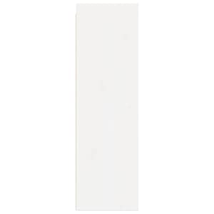 Nástěnné skříňky 2 ks bílé 30 x 30 x 100 cm masivní borovice - obrázek 8
