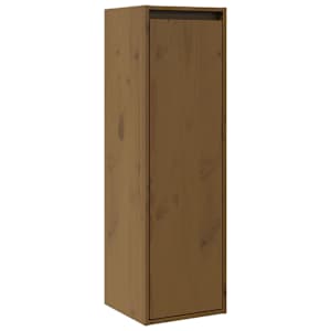 Nástěnné skříňky 2 ks medově hnědé 30x30x100cm masivní borovice - obrázek 7