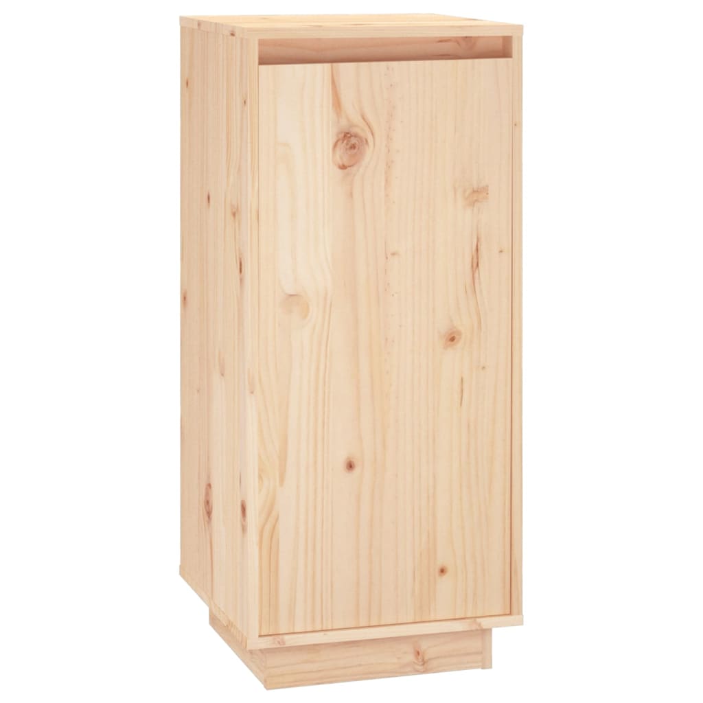 VidaXL Armario zapatero de madera maciza de pino 30x34x105 cm