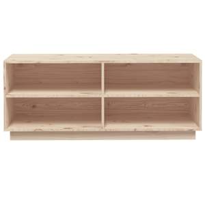 Botník 110 x 34 x 45 cm masivní borové dřevo - obrázek 5