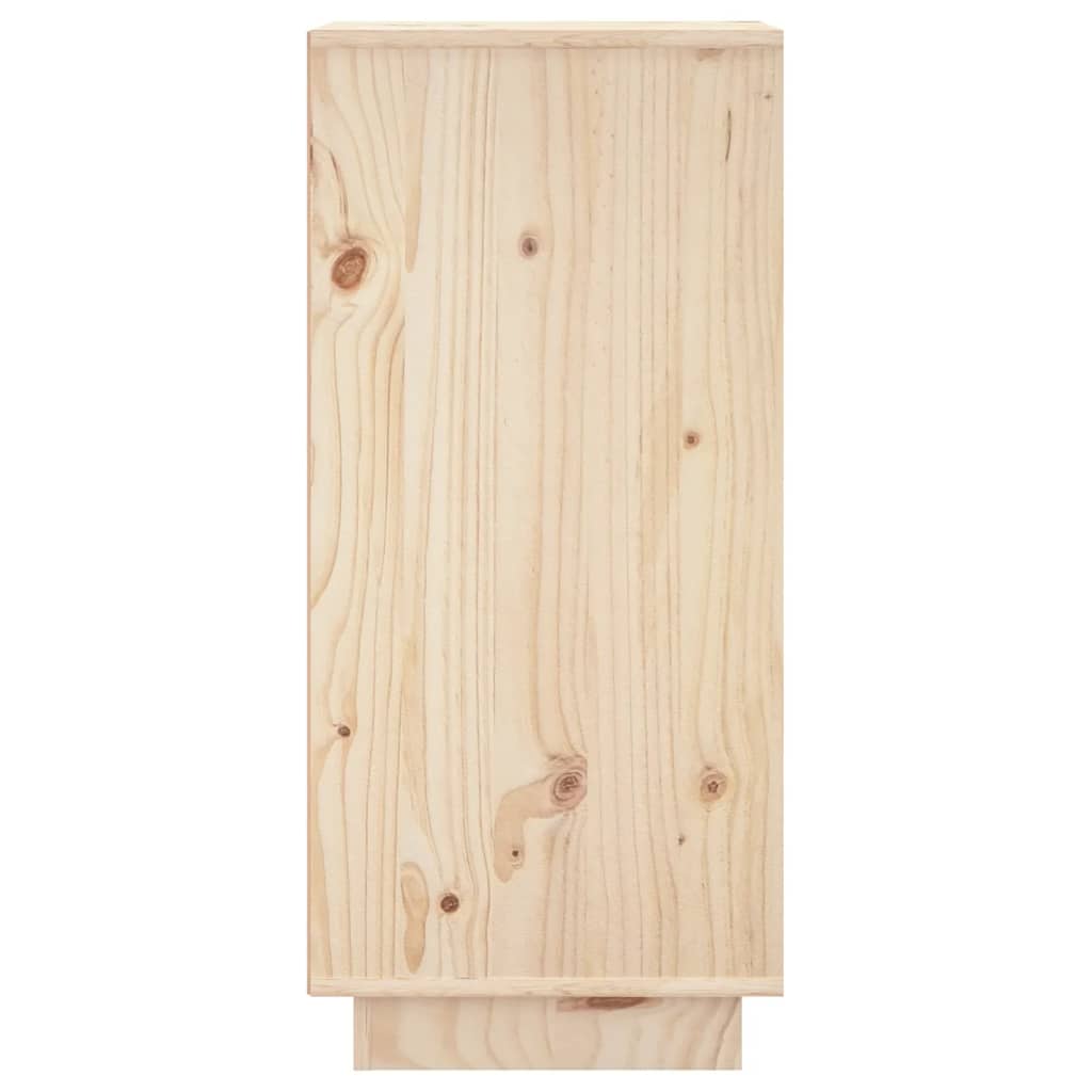 Příborníky 2 ks 31,5 x 34 x 75 cm masivní borové dřevo