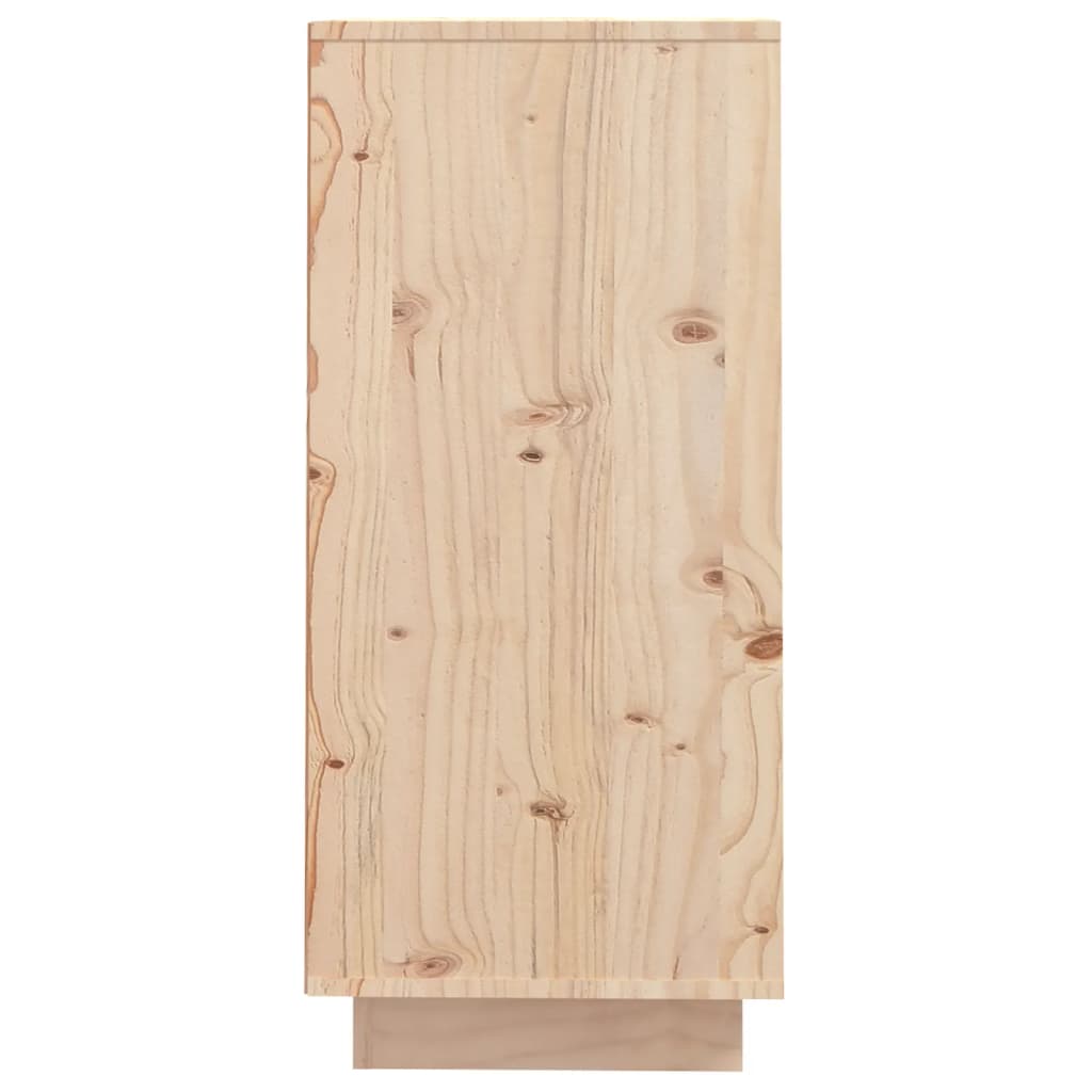 Příborník 60 x 34 x 75 cm masivní borové dřevo