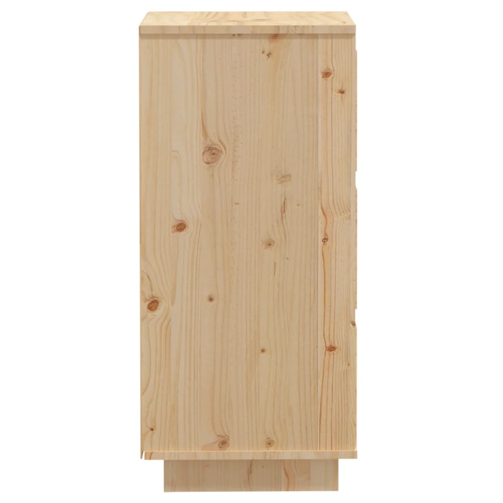 Příborníky 2 ks 32 x 34 x 75 cm masivní borové dřevo