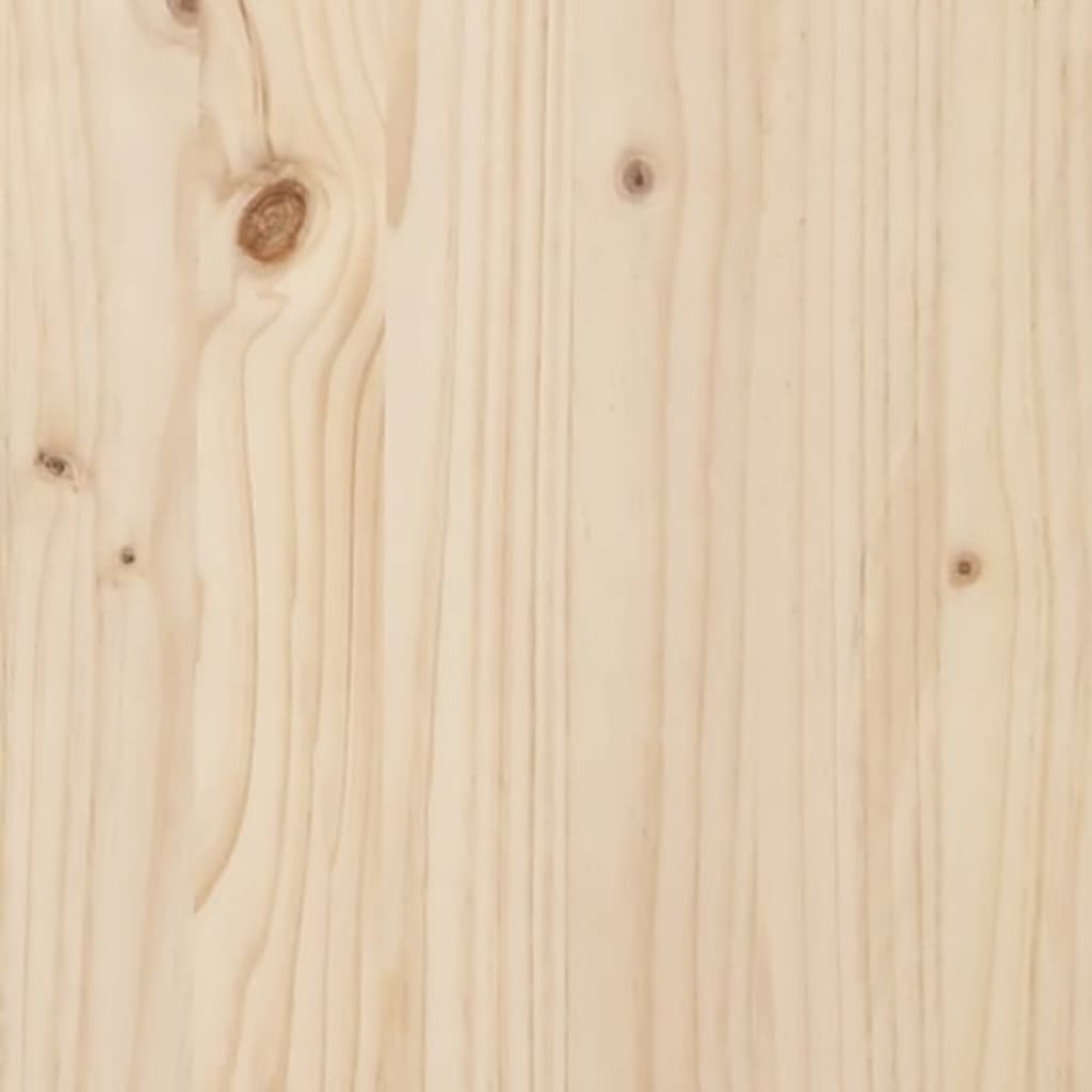 Příborníky 2 ks 31,5 x 34 x 75 cm masivní borové dřevo