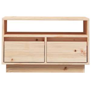 TV skříňka 60 x 35 x 37 cm masivní borové dřevo - obrázek 5