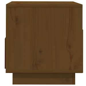 TV skříňka medově hnědá 60 x 35 x 37 cm masivní borové dřevo - obrázek 6