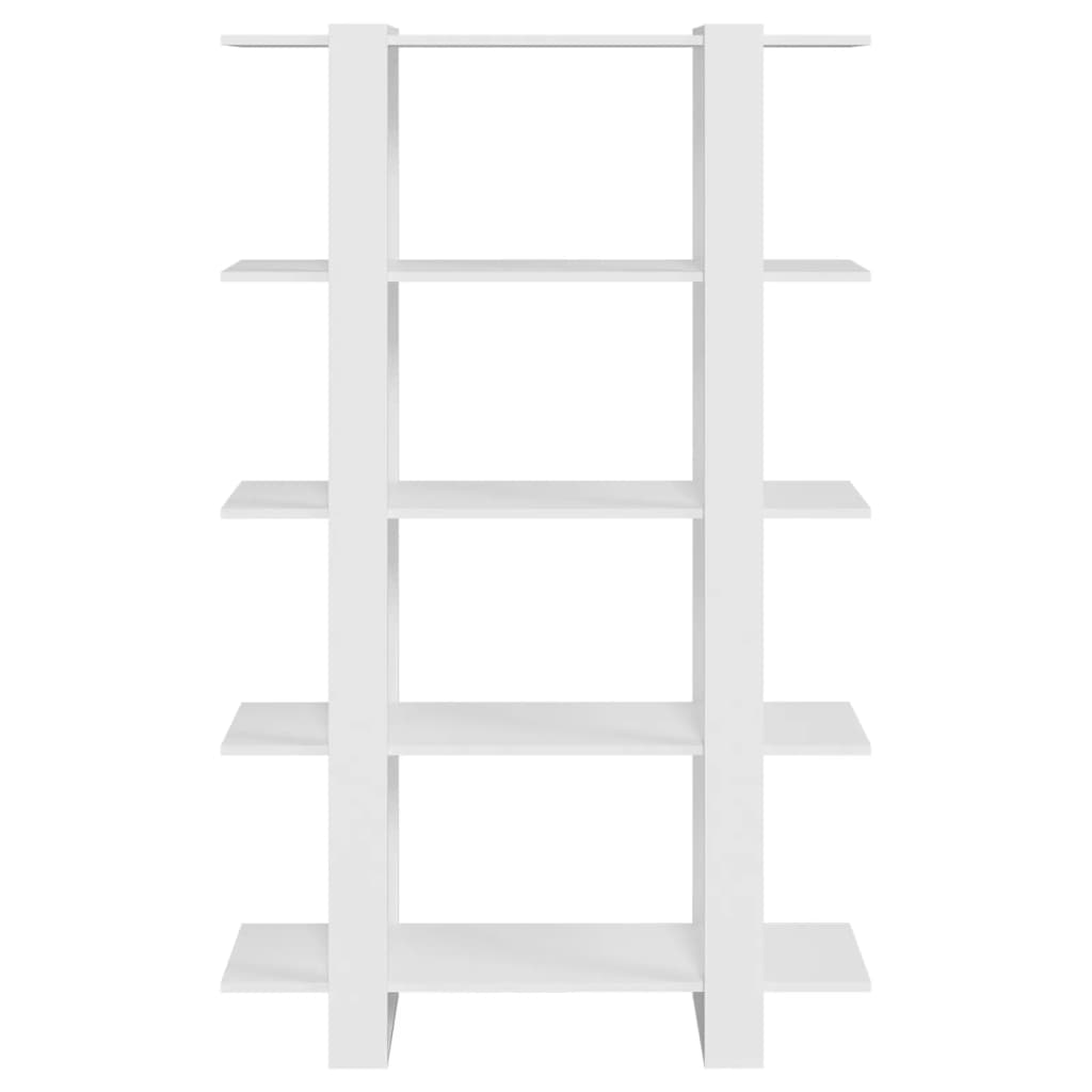 Bücherregal/Raumteiler Weiß 100×30×160 cm kaufen 3
