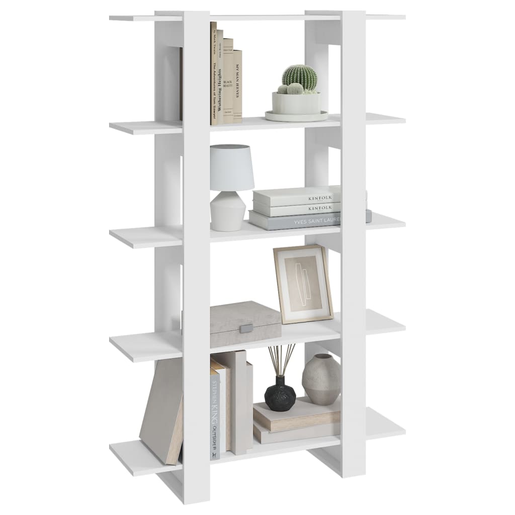 Bücherregal/Raumteiler Weiß 100×30×160 cm kaufen 5